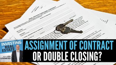 Assignment of Contract or Double Closing