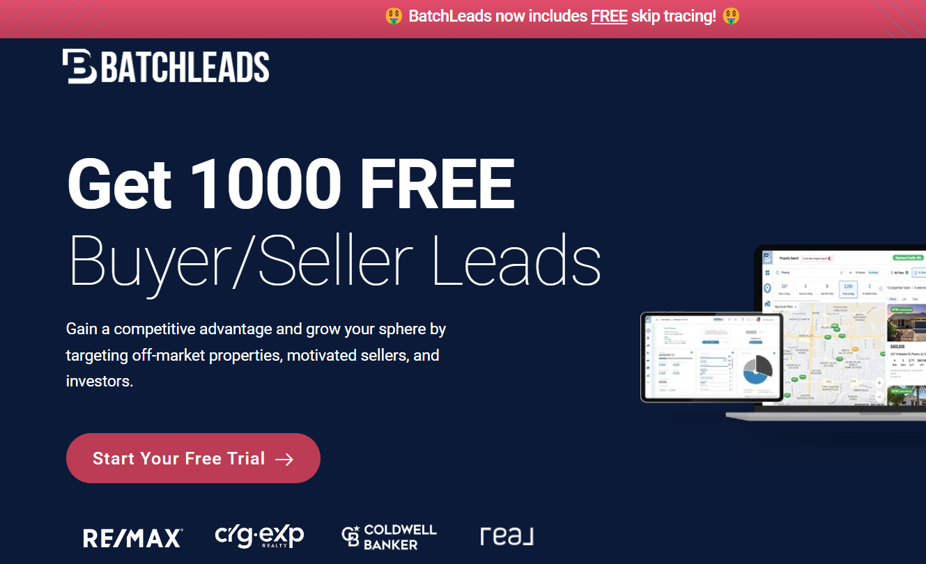 Batch Leads real estate investor seller leads